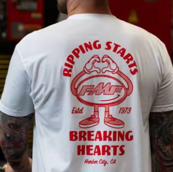 FMF Edition T-Shirt Ripping Starts/Breaking Hearts
